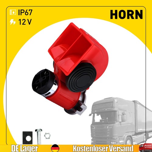 12v auto hupe klang horn - 12v,