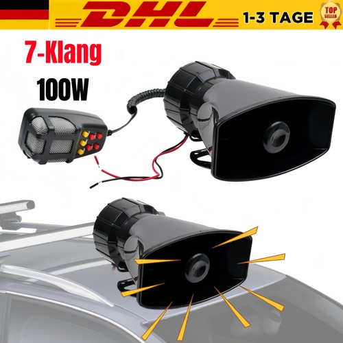 12v klang laute horn - 7-klang, hupe