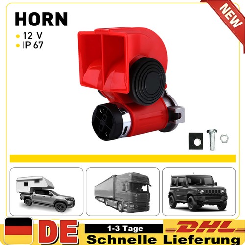 Auto hupe klang horn - horn, 12v